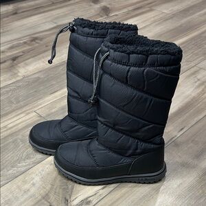 L.L. Bean Black Insulated Winter Boots
